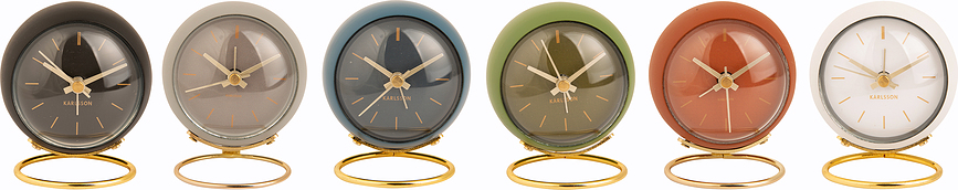 Despertadores Mini Globe, 6 unidades