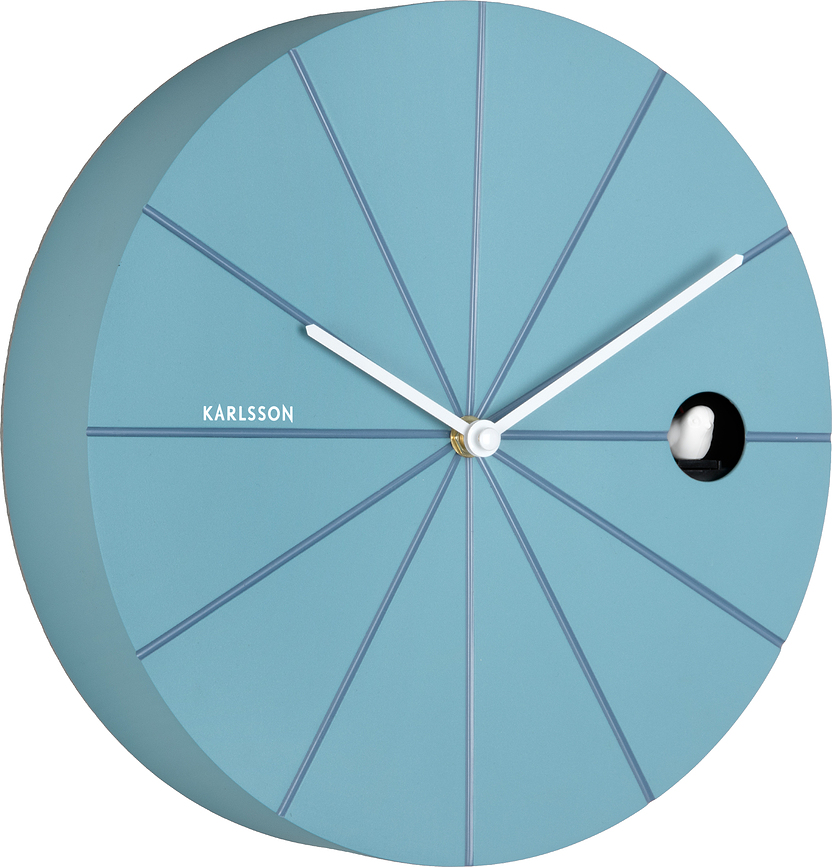 Destacado Horloge Murale à Coucou, bleu clair