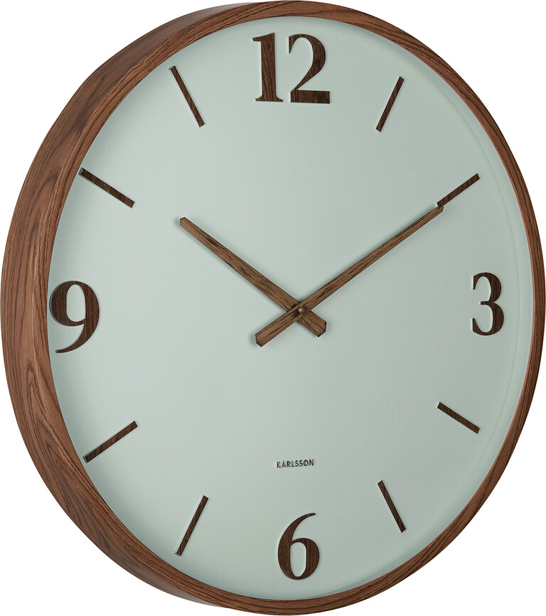 Detalle Horloge murale 50,8 cm, vert clair