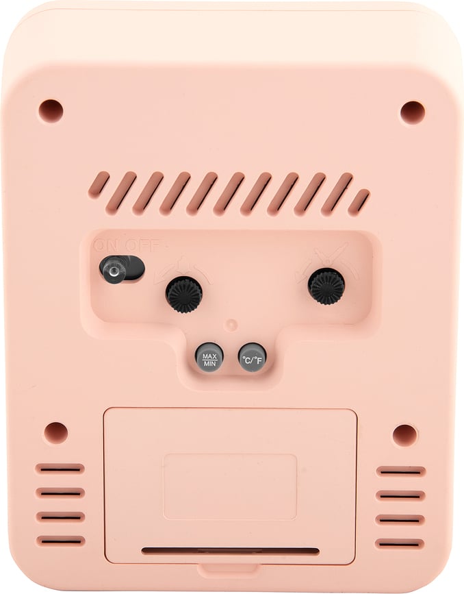 Duo Réveil, rose pastel