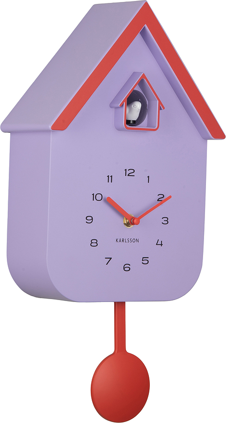 Dupla Color Cuckoo Стенен часовник с кукувица