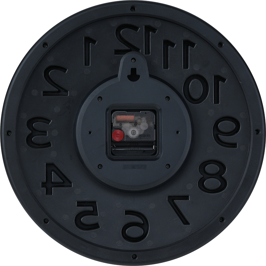 Elevated Classic Numbers Stenska ura, pastelno roza