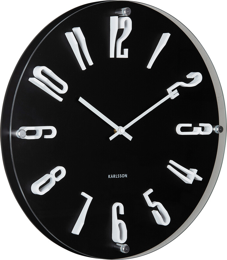 Esencia Elevated Stenska ura, črna