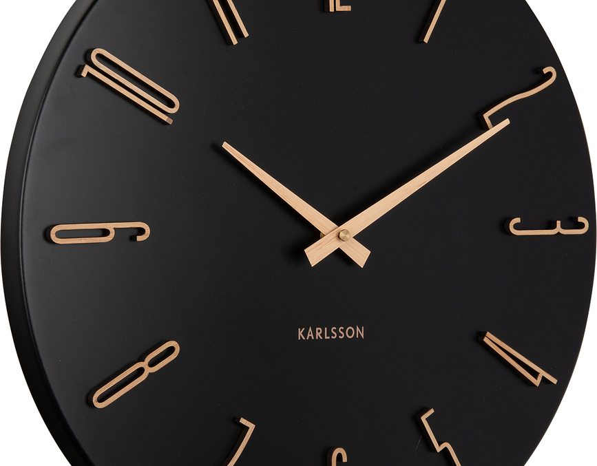 Esmerado Horloge murale, 40 cm, crème