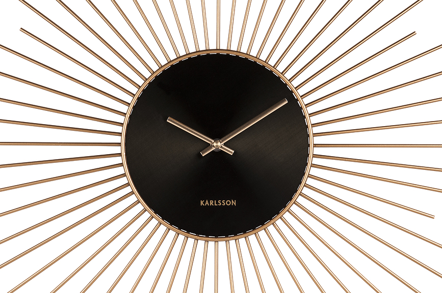 Extreme Peony Horloge murale