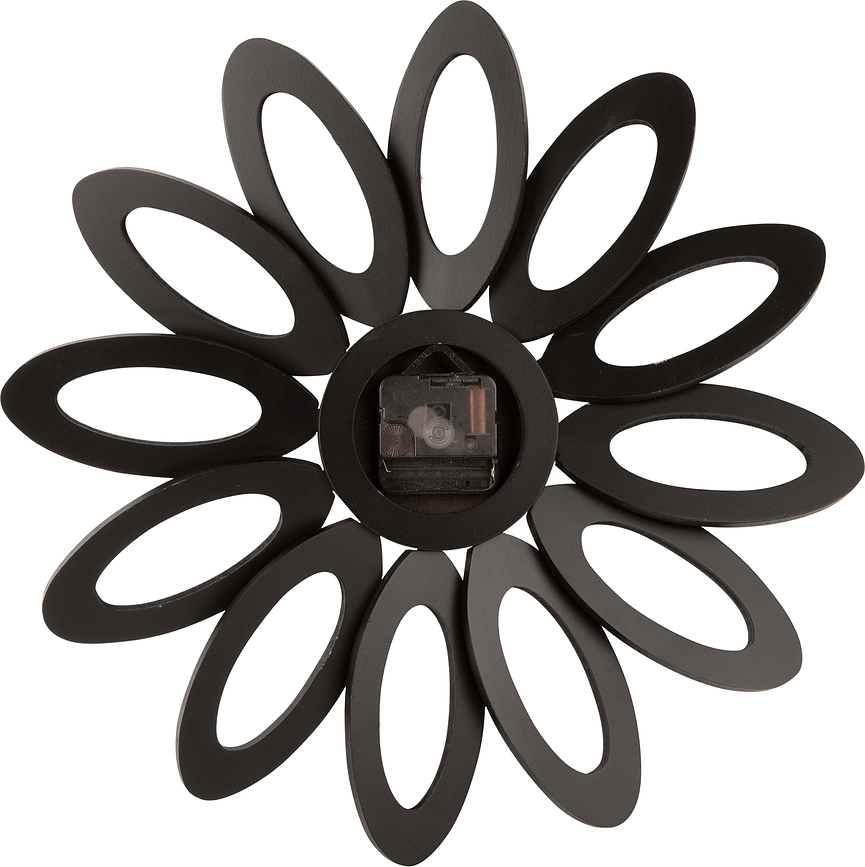 Fiore Horloge murale, bois foncé