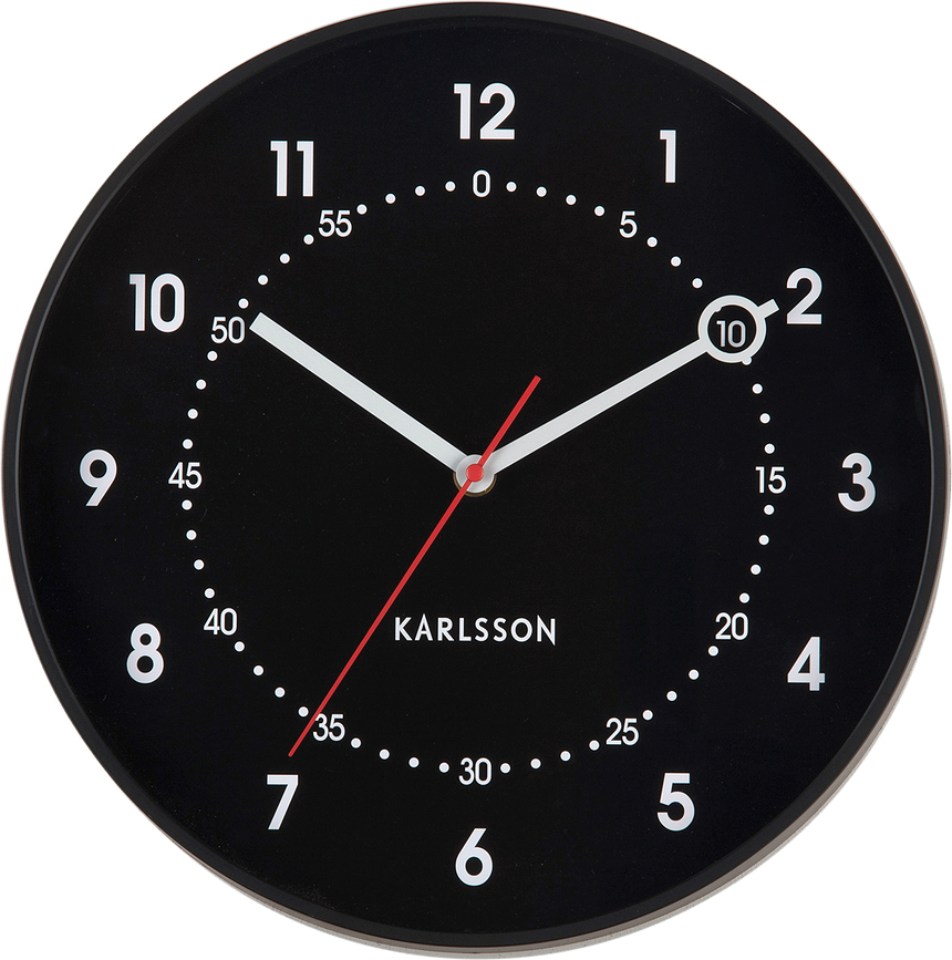 Fresco Horloge murale, gris clair