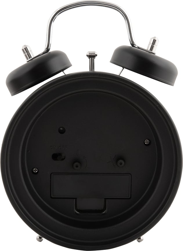 Glam Diamonds Réveil, 17 cm, blanc