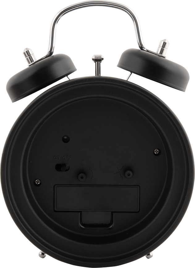 Glam Diamonds Ξυπνητήρι, 17 εκ., λευκό