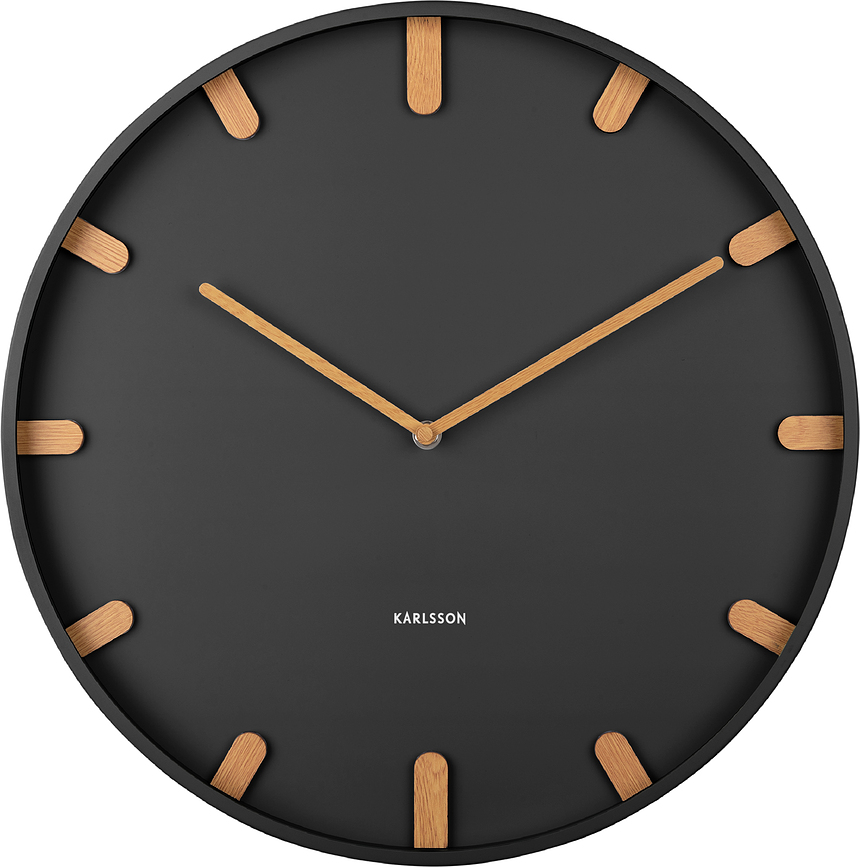 Grace Horloge murale, 40 cm, blanche