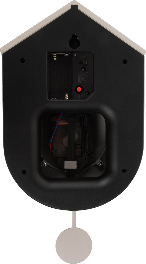 Grato Cuckoo Ρολόι Τοίχου με Κούκο, κίτρινο-πορτοκαλί