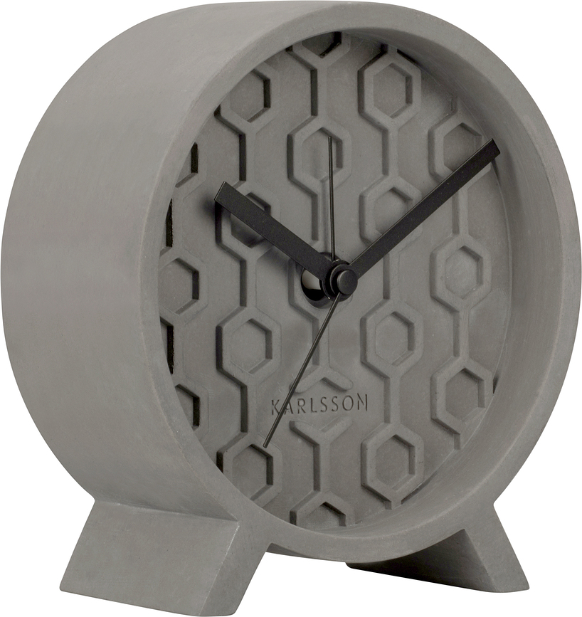 Honeycomb Réveil, gris foncé