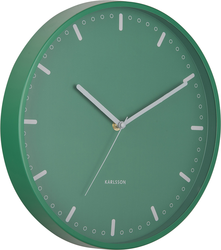 Horloge Murale rétro, verte