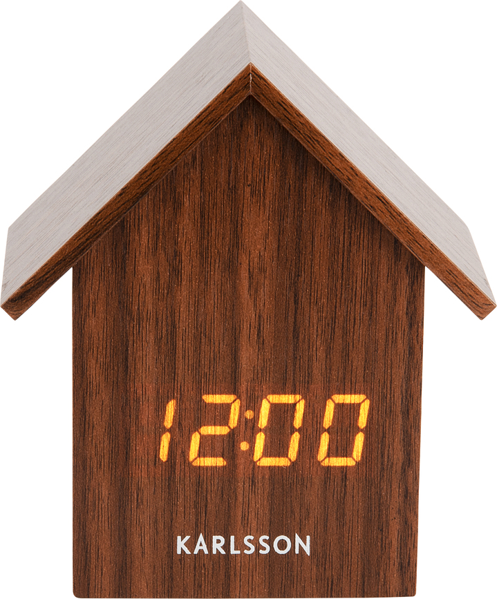 House Budilica LED tamno smeđa