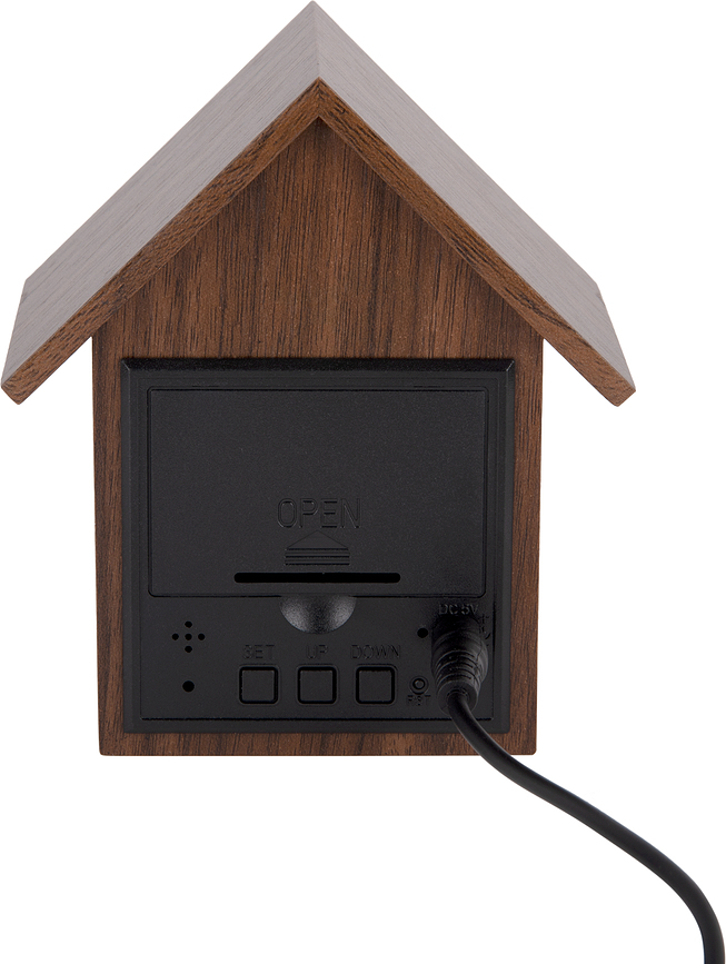 House Budilka LED, temno rjava