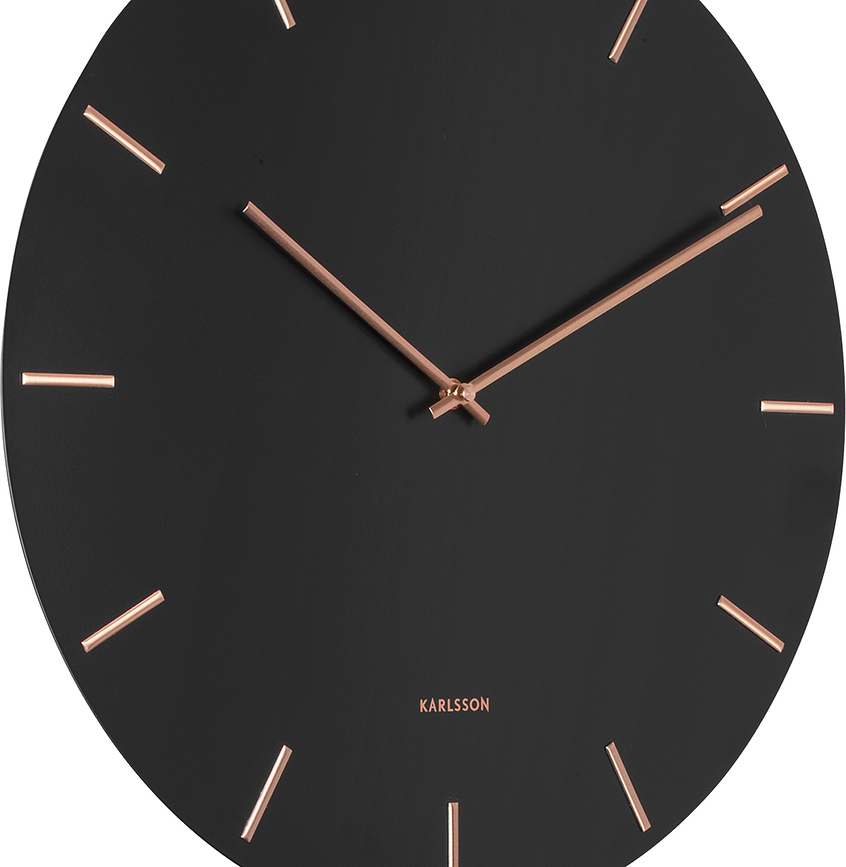 Impressive Pendulum Horloge murale, cuivrée