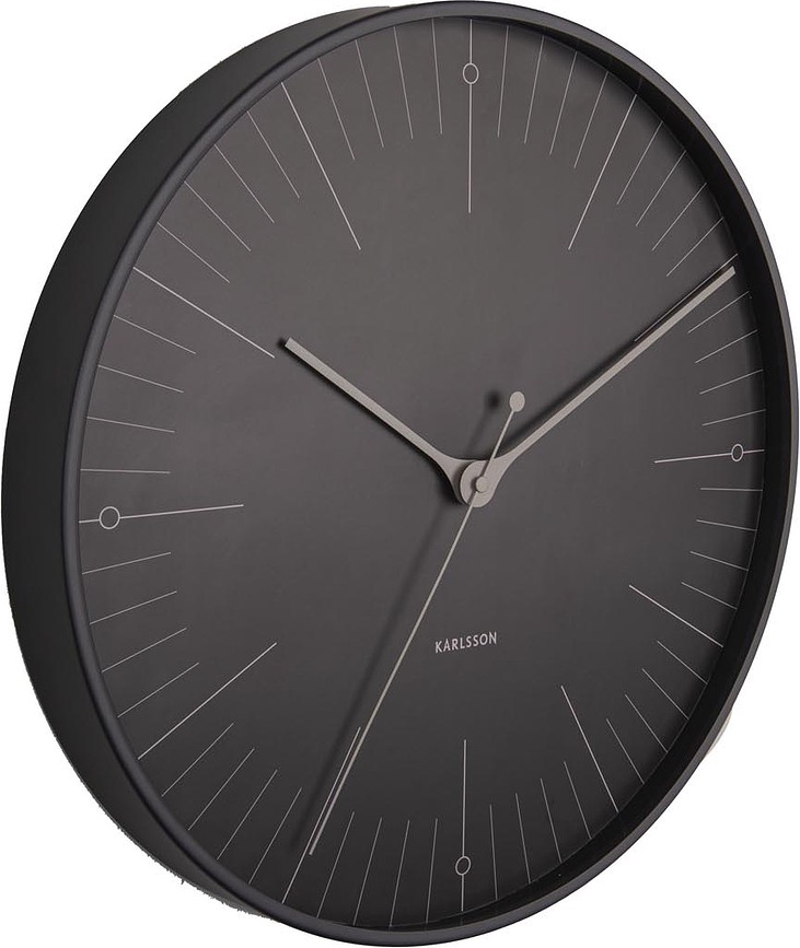 Index Horloge murale, moutarde