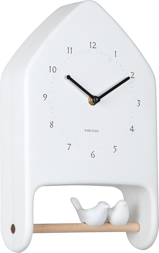 Love Birds Horloge murale