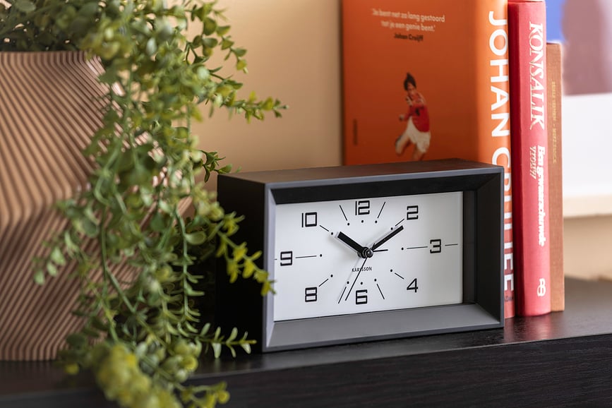 Lujo Budilica pravokutna medena