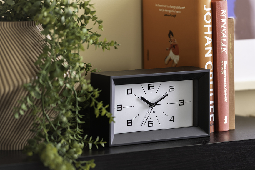 Lujo Réveil rectangulaire, miel