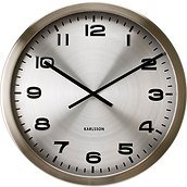 Maxie Wall clock 50 cm silver