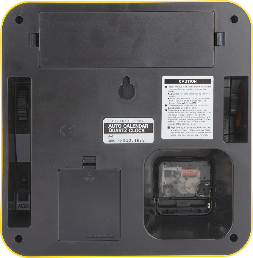 Mini Flip Stenska ura, rumena