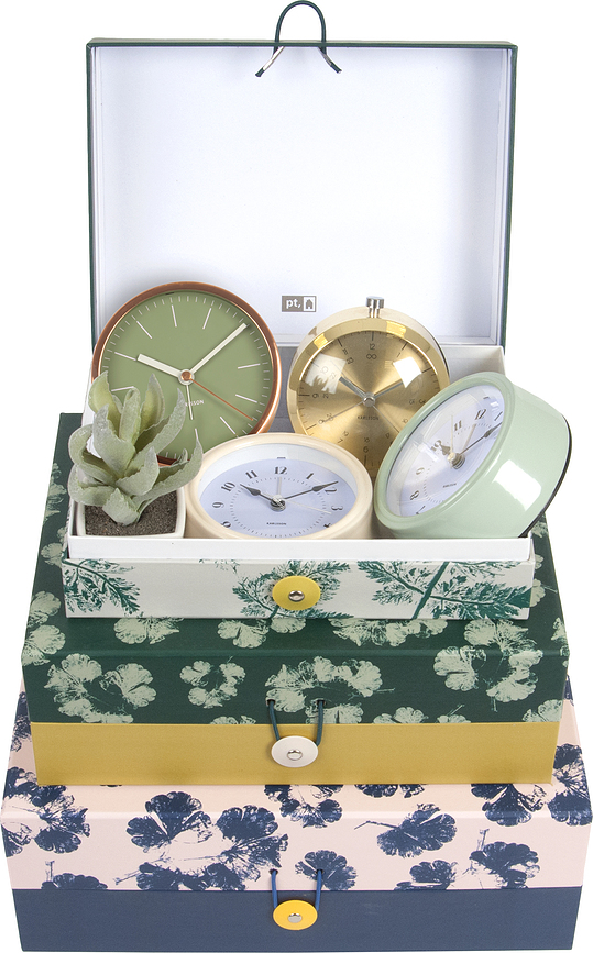 Minimal Budilica bakrena bijela