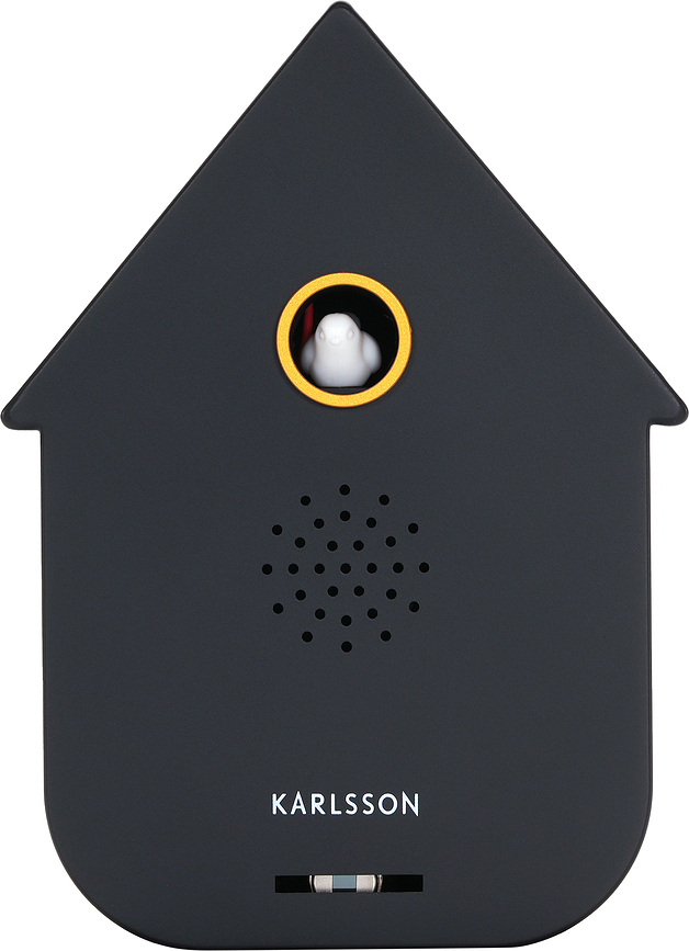 Modern Cuckoo Horloge à Coucou, noire