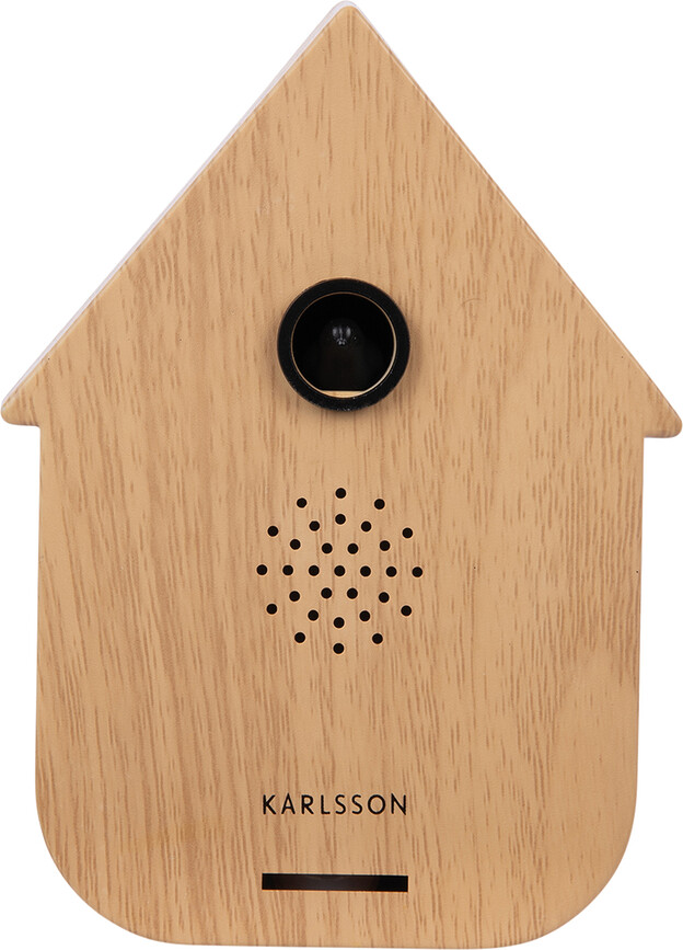 Modern Cuckoo Horloge Coucou interactive, bois naturel
