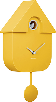 Moderne koekoeksklok Modern Cuckoo geel