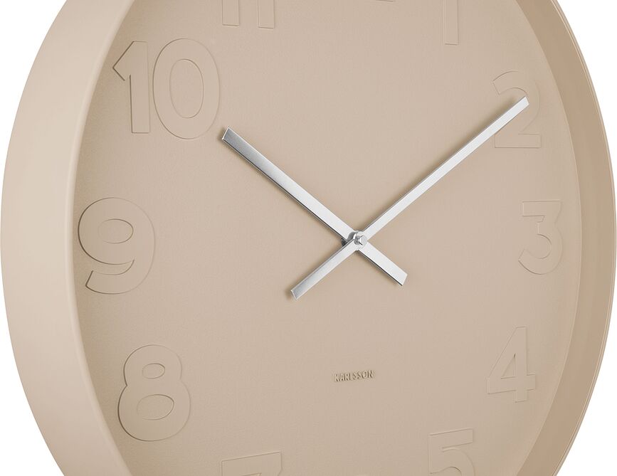 Mr. Brown Horloge murale, 51 cm