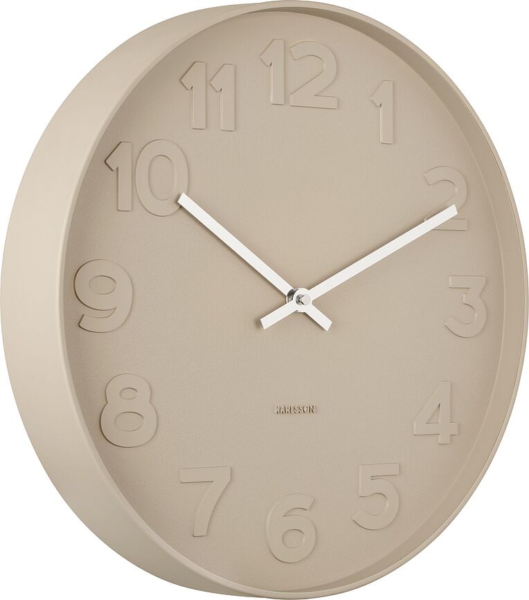 Mr. Brown Horloge murale, 51 cm