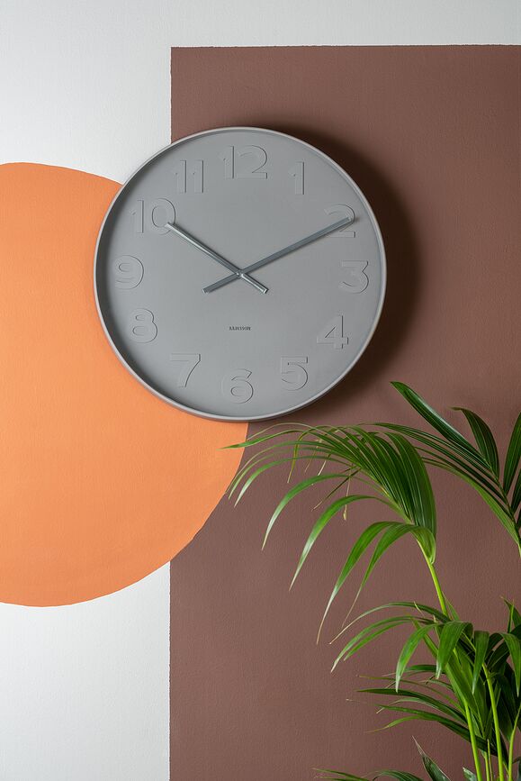 Mr. Grey Horloge murale 37,5 cm