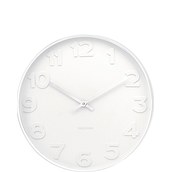 Mr. White Wall clock 37,5 cm