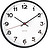 New Classic Horloge murale, 20 cm, blanche