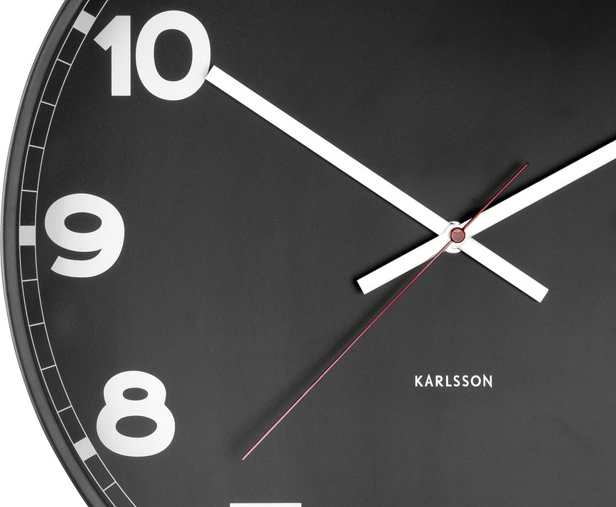 New Classic Horloge murale, 40 cm, blanche