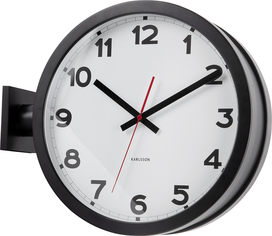 New Classic Horloge Murale double face