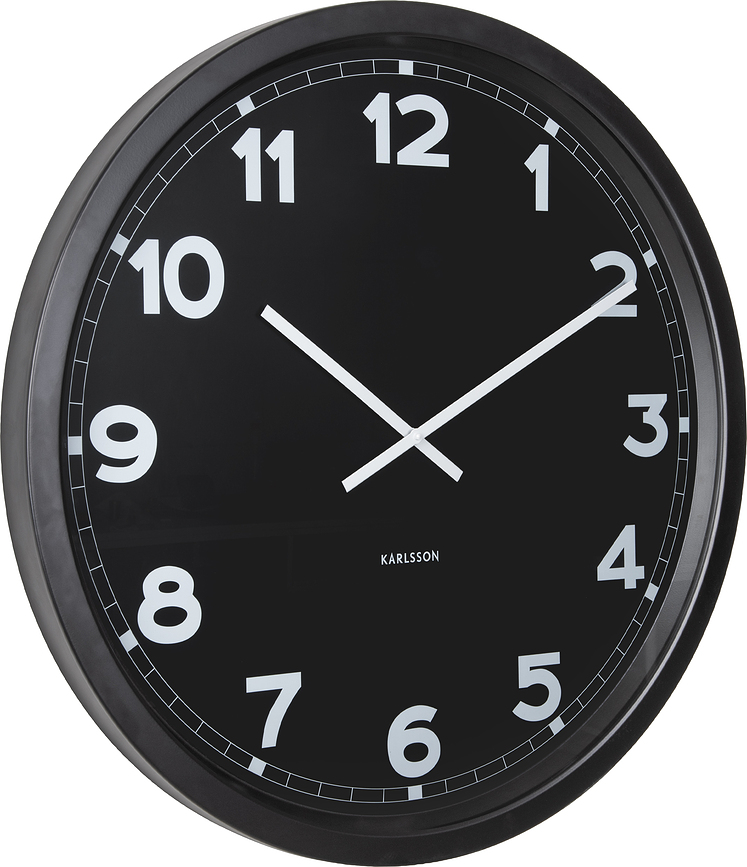 New Classic Sat zidni 80 cm crni