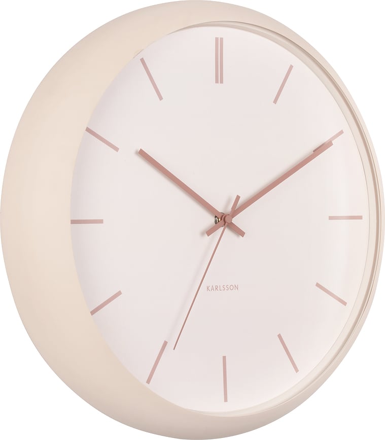 Nirvana Globe Horloge Murale, sable