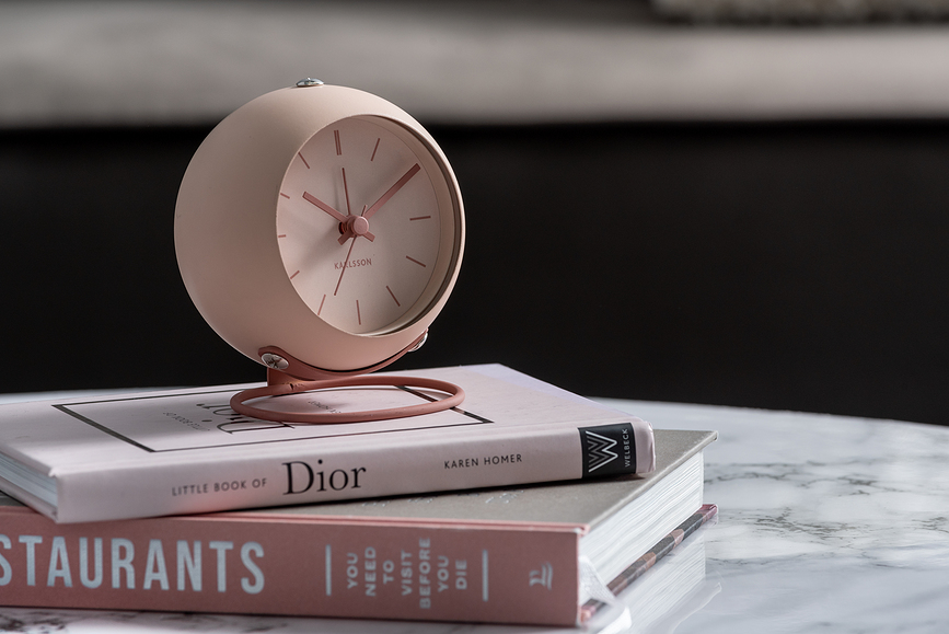 Nirvana Globe Réveil, gris-beige