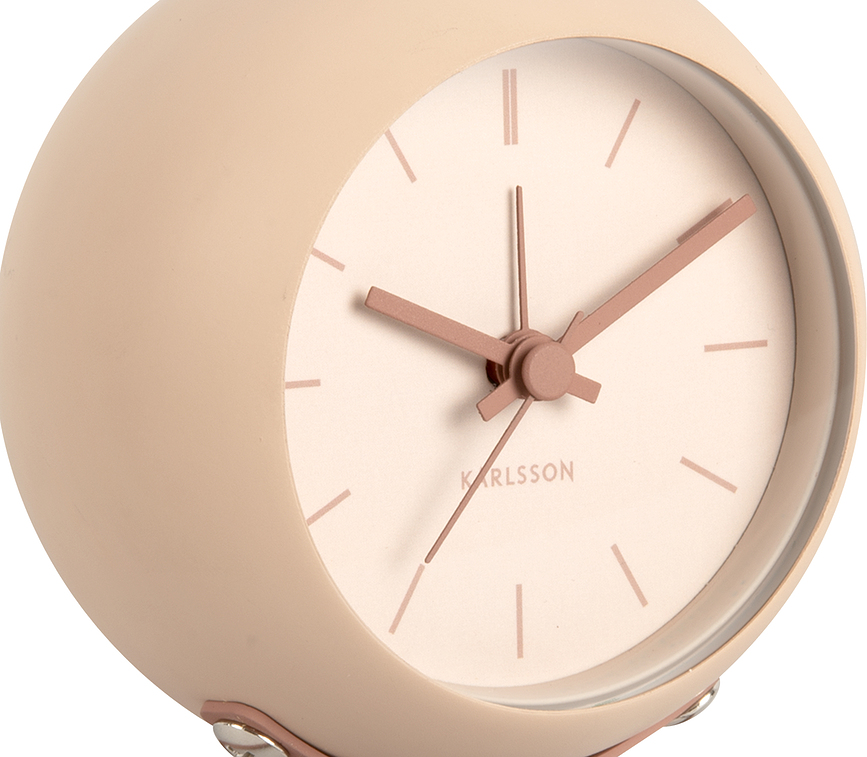 Nirvana Globe Réveil, gris-beige