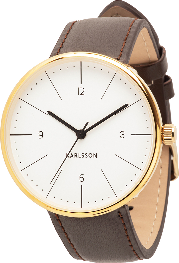 Normann Montre pour homme, blanche