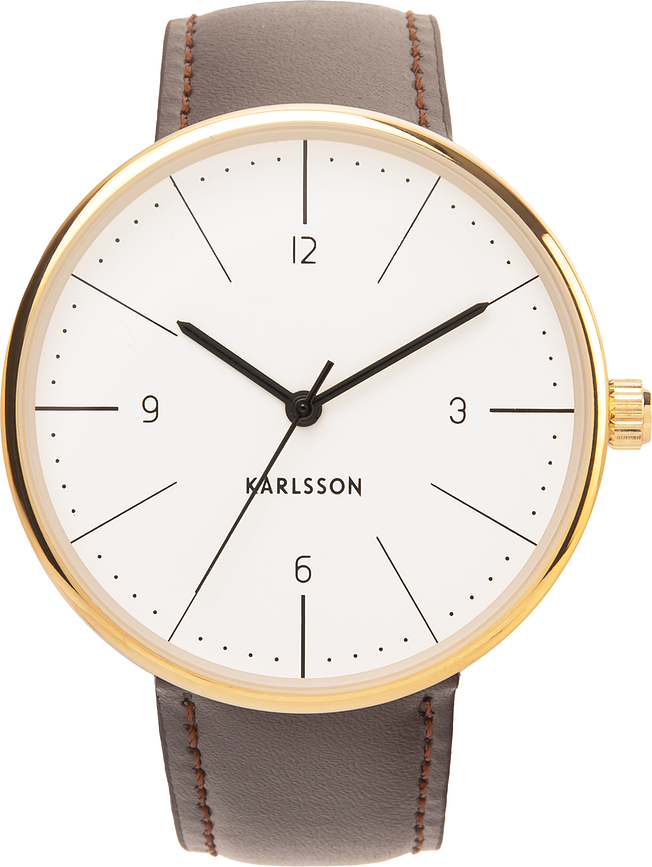 Normann Montre pour homme, blanche