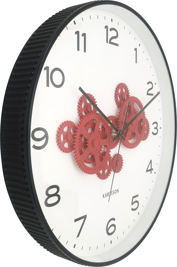 Open Gear Zidni Sat plavo-žuti