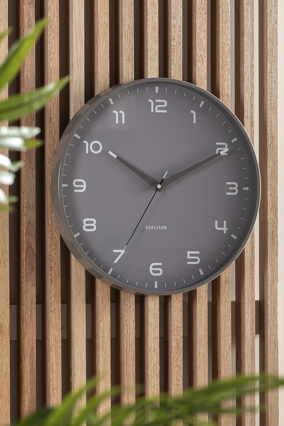 Orgullo Horloge murale, noire