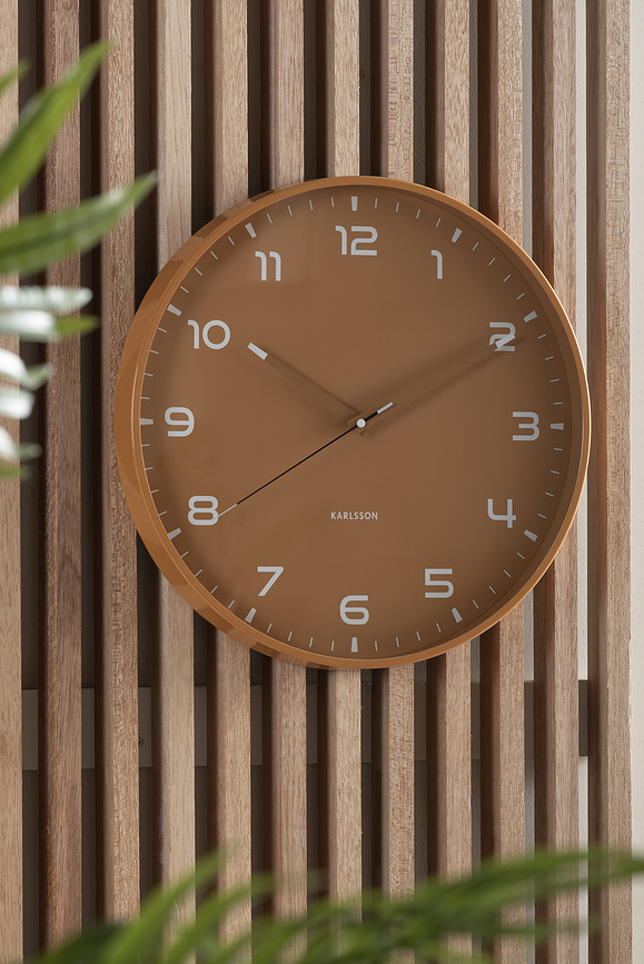 Orgullo Horloge murale, noire