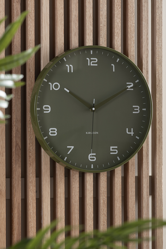 Orgullo Horloge murale, noire