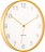 Orologio da parete Joy bianco-giallo