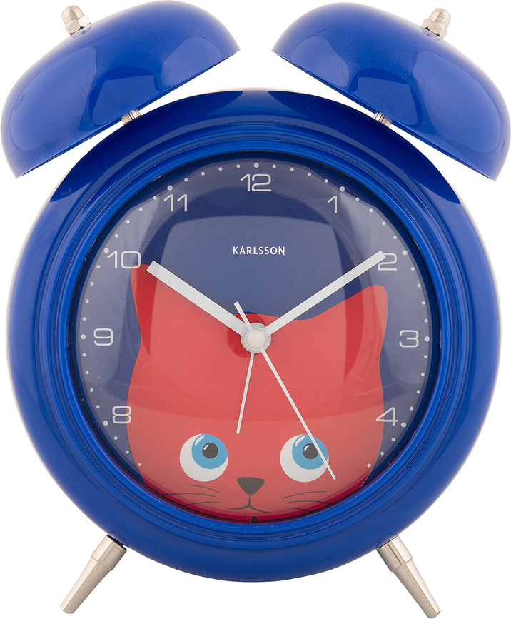 Peekaboo Cat Ξυπνητήρι, σκούρο μπλε