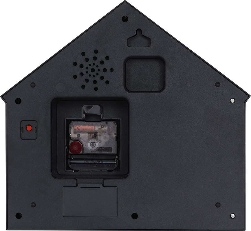 Peeking Doggy Ρολόι Τοίχου, γκρι